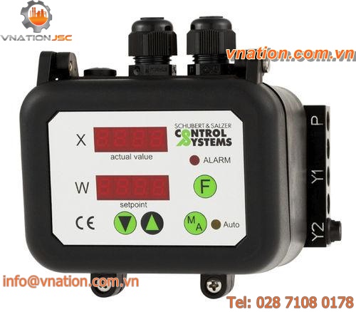 pneumatic valve positioner / rotary / digital / compact