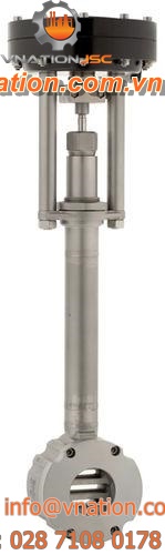 sliding gate valve / regulating / for gas / stainless steel