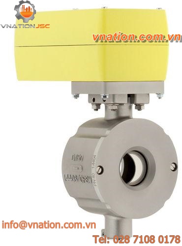 ball valve / regulating / for slurry / dome