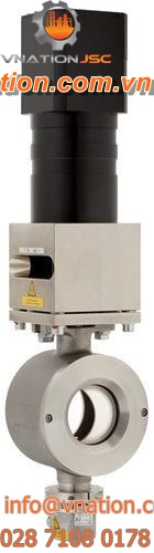 ball valve / electrically-operated / regulating / for gas