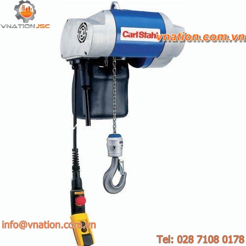 electric chain hoist / compact / variable-speed