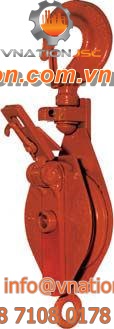 rotating snatch block / for cables