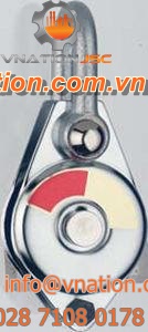 rotating lifting pulley / with shackle