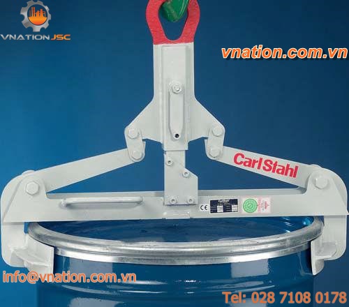 vertical lifting clamp / manual / drum