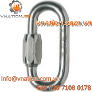 pear-shaped quick link / stainless steel