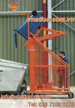 waste tilt truck / wheeled / lifting