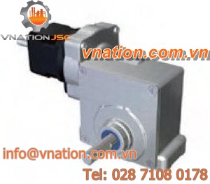 brushless electric gearmotor / DC / right-angle / worm
