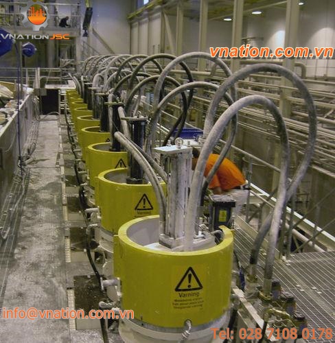 membrane filter press / automatic / fine / dry