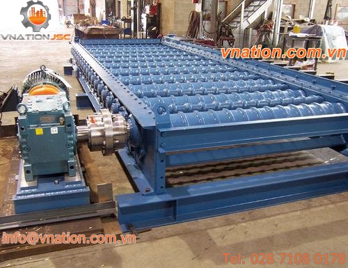 spriral separator / for conveyors / damping / wet
