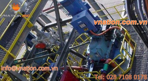 mill with rods / for ceramic / vertical / ultrafine