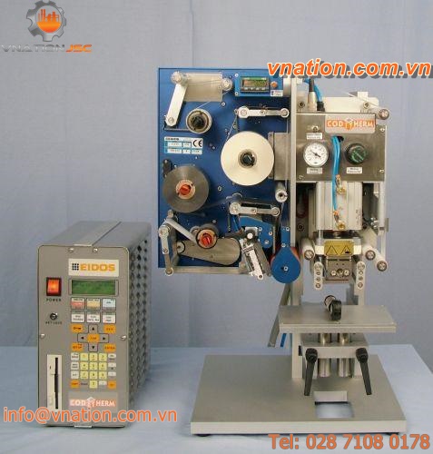 pad printing machine with closed ink cup / for the pharmaceutical industry