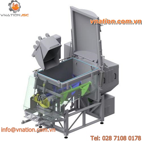 paddle mixer / batch / for the food industry / twin-shaft