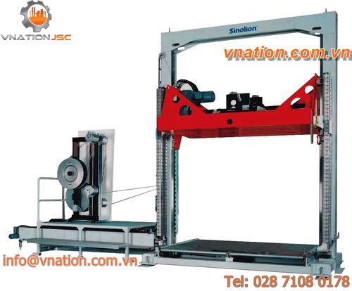 unmanned strapping machine / lateral / fully-automatic