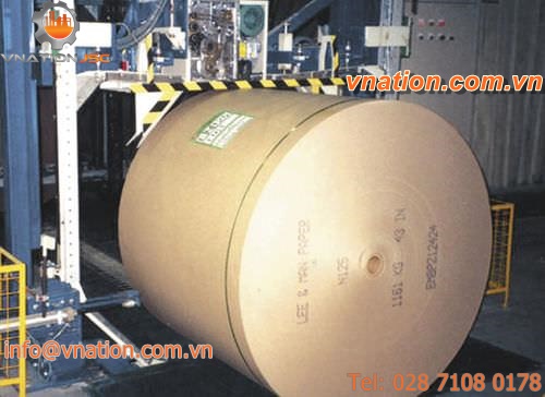 vertical strapping machine / paper roll / automatic
