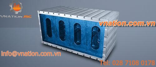 grooved clamping plate