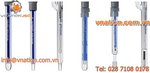 pH electrode / reference / glass / laboratory