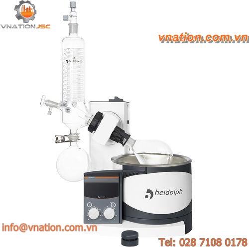 rotary evaporator / laboratory / for solvents / for sample concentration