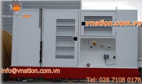 diesel generator set / stationary / water-cooled / industrial