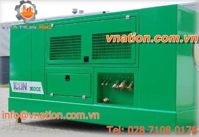 single-phase generator set / diesel / stationary / water-cooled