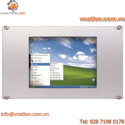 monitor with touchscreen / LCD / 640 x 480 / built-in