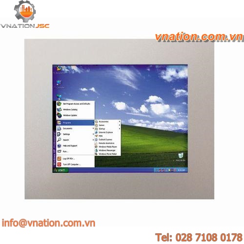 resistive touch screen monitor / LCD / 1280 x 1024 / built-in