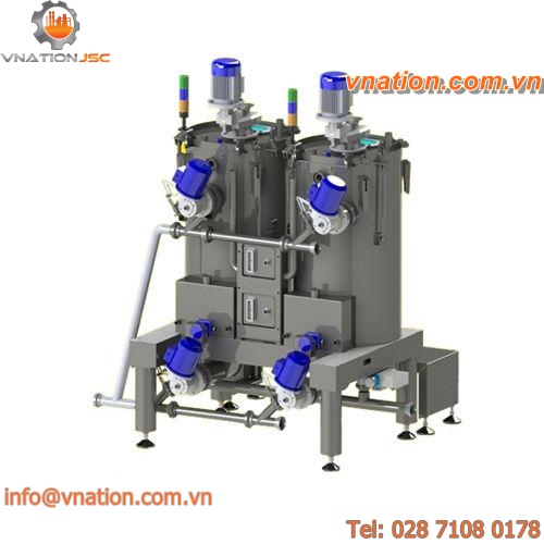 vertical kneader / food / for olive oil