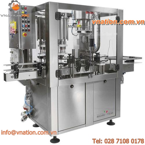 automatic capping machine / for crown caps / bottle / for the beverage industry
