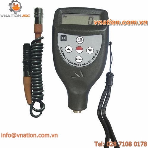 coating thickness gauge / eddy current / portable