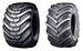 Tires and tracks for construction equipment